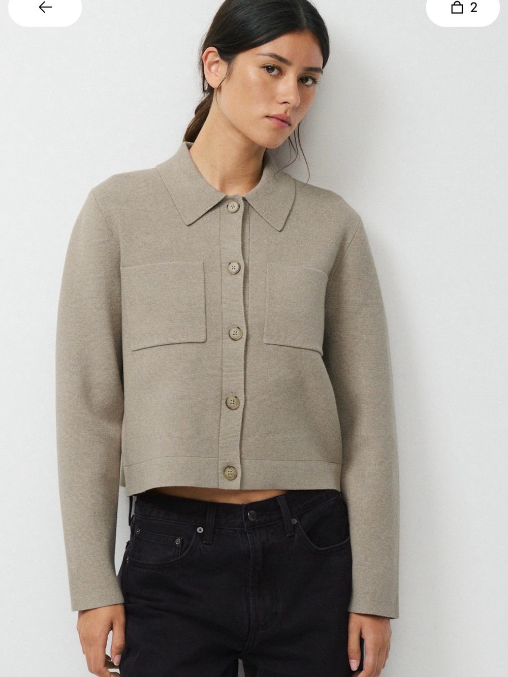 Aritzia Society Cardigan – Wonder Yarn